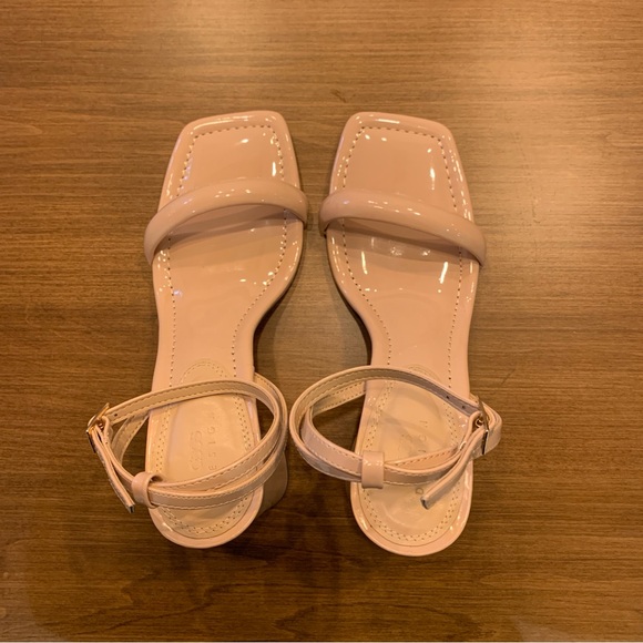 ASOS Light Pink / Nude Strappy Sandal, Size 8 - Picture 3 of 8